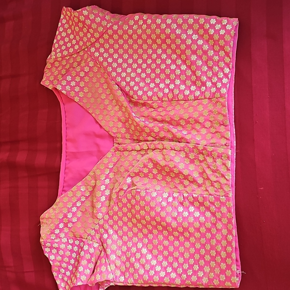 Indian Brocade blouse/crop top